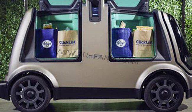 利用无人驾驶配送 Kroger超市开启生鲜服务